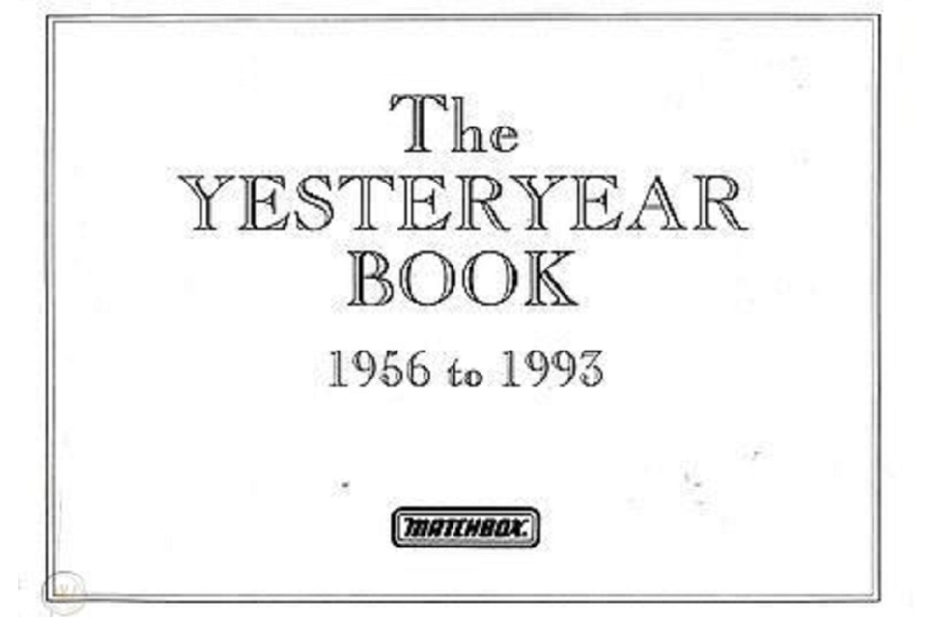 The Yesteryear Book 1956-1993